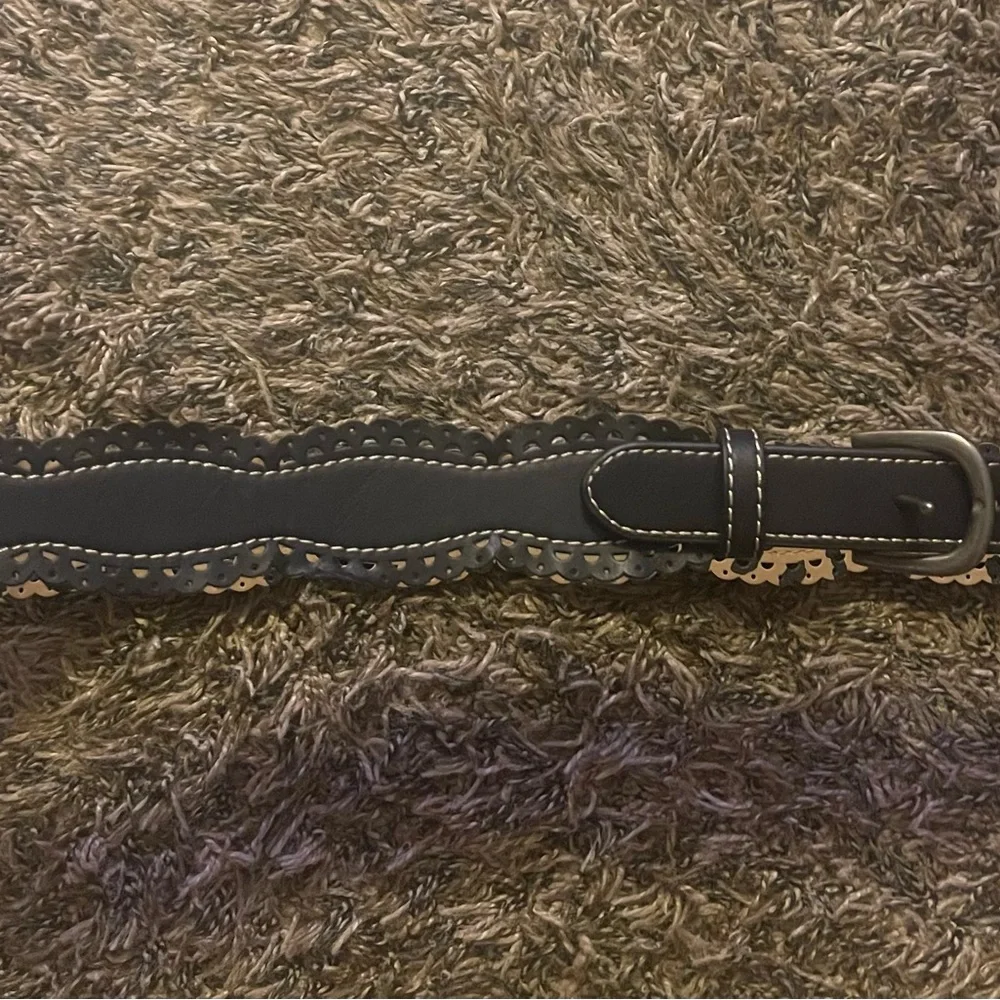 Betsey Johnson Belt Black Small